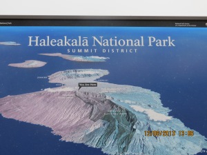 The Haleakala Crater, the world's largest inactive volcano, towers 10,032 feet above sea level.
